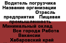 Водитель погрузчика › Название организации ­ Fusion Service › Отрасль предприятия ­ Пищевая промышленность › Минимальный оклад ­ 21 000 - Все города Работа » Вакансии   . Хабаровский край,Комсомольск-на-Амуре г.